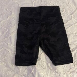 Jed North Black Camouflage Active Shorts